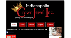 Desktop Screenshot of indycrownjewel.com